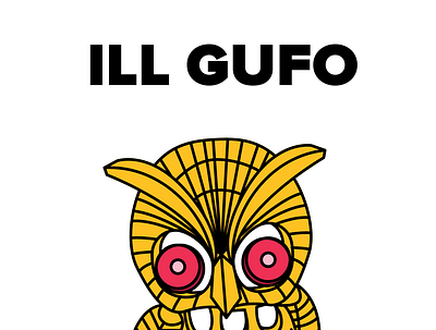 Ill Gufo - Hazy IPA label beer beer art beer label bling brewery can art design gold illustration owl pendant