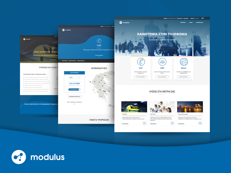 Modulus Website by Vasilis on Dribbble