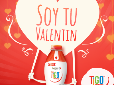 A little post Tigo Yogurt fresa lima peru red yogurt