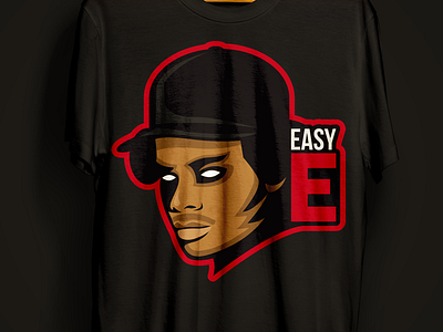 Easy E easy e illustration nwa rapper shirtdesign