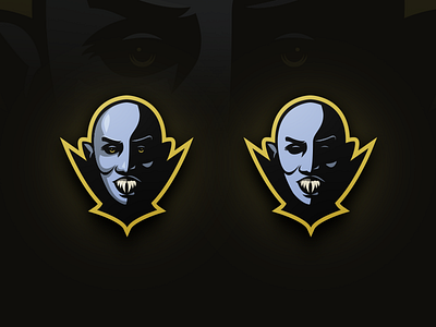 Nosferatu emblem face logo mark monster nosferatu vampire