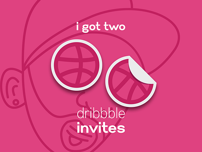 2 Dribbble invites dribbble invite invites