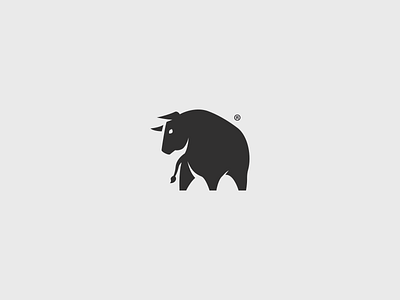 Bull branding bull ci logo mark