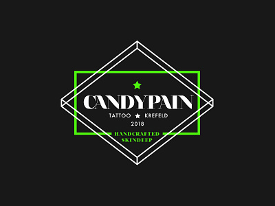 Candypain Tattoo Logo branding ci candypain krefeld logo tattoo