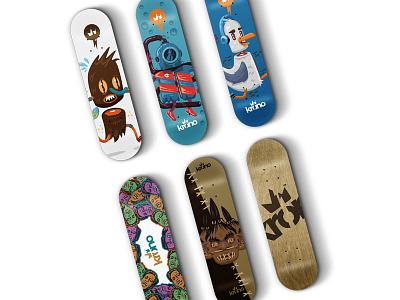 Skateboards für Krono illustration krono krono illu skateboard