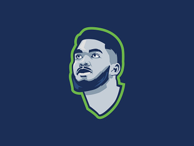 Karl Anthony Towns minnesota nba sportslogo timberwolves