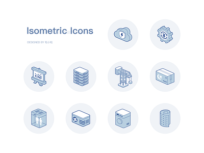 isometric icons