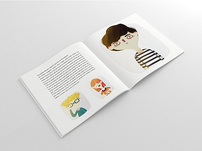 Edgar´s story book children color illustration kid kids story