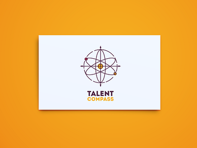Talent Compass op. 1 branding compass design logo logodesign