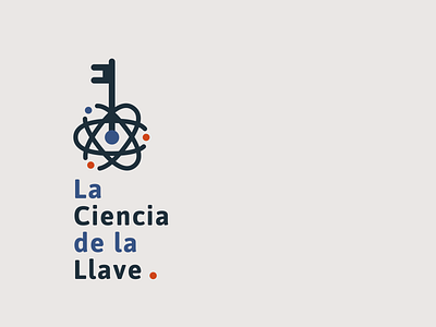 La Ciencia De La Llave brand branding keys locksmith logo logo design logotype science