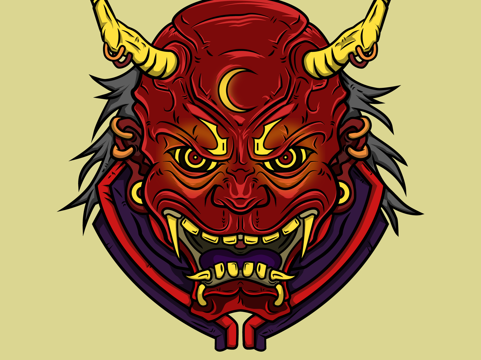 Oni by Gino Ladua on Dribbble