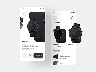 Watch E-Commerce UI Concept