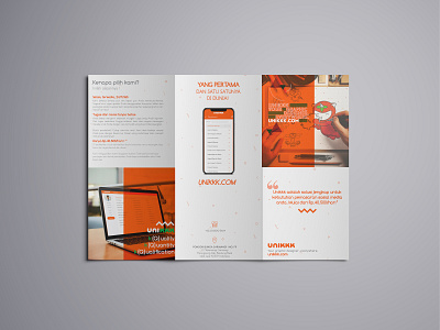 Creative agency tri-fold brochure advertisement brochure brochure design brochure mockup creative debut design graphic design photoshop