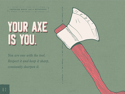 Your Axe Is You - Green