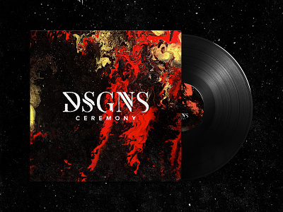 DSGNS Album Art abstract album art booklet cd cover disc lp music packaging painting