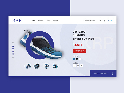 Shoes eCommerce shop adobexd app design design design studio uiux userinterface