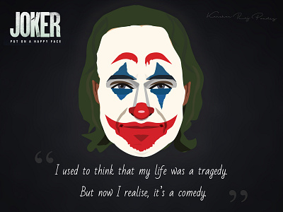 Illustration - Joker 2019 batman design illustration joker joker illustration vector