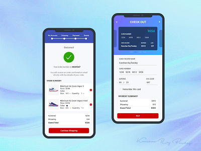 Credit Card - Daily UI Challenge 002 adobexd app design credit card payment creditcard daily 100 challenge daily ui daily ui 002 daily ui challenge dailylogochallenge design design studio financial financial app payment app ui uiux userinterface visa card