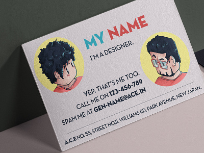 A Cute Business Card