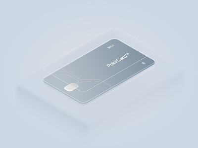 Futuristic Payment Card banking credit card design figma glass illustration neumorphism ui ux