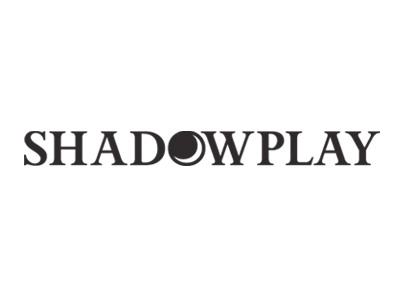 Shadowplay Revision band black logo moon shadowplay white