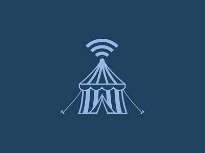 WiFi logo blue branding events logo wifi