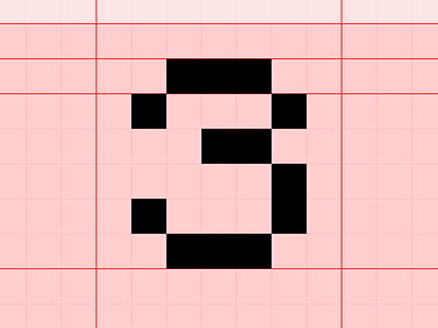 Pixel Font WIP number