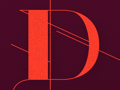 D d typography