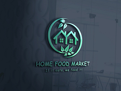 Home Food Market brand brand identity business creative design design food illustration image logo photoshop pixel perfect ui ux