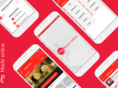 01 Morbi Online branding agency design app mobile ui ui design uidesign uiux