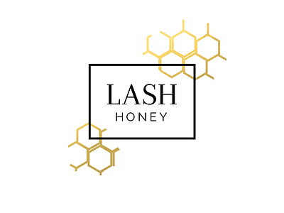 Lash Honey Branding v1 boho branding elegant esthetician gold