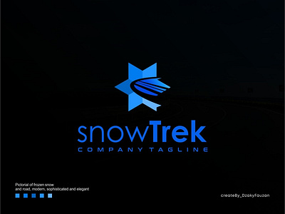 Snow Trek Logo app branding design graphic design illustration logo typography ui ux vector