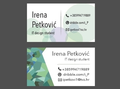 Business cards business card design