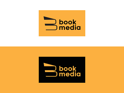 BOOK MEDIA LOGO design graphic design logo typography vector