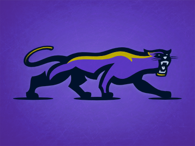 Panthers Final cat navy panther purple roar yellow