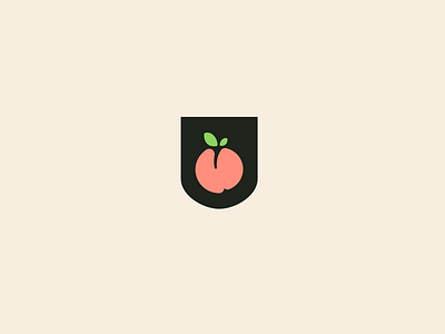 Peach icon peach shield