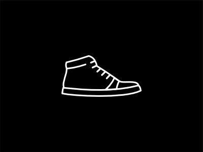 Kicks foot icon kicks lace shoe shoelace toe