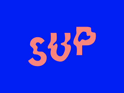 Sup letters type wavy