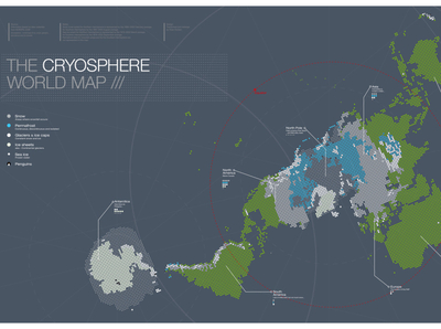 cryosphere map