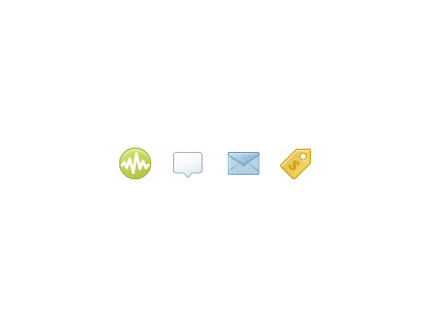 Minicons activity clean ecommerce icons inbox interface messages simple small user