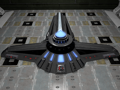 Spaceship 3D model 3d cinema4d model modelling spaceship texturing