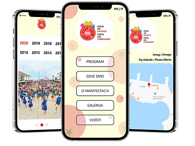 Tomato Festival mobile app