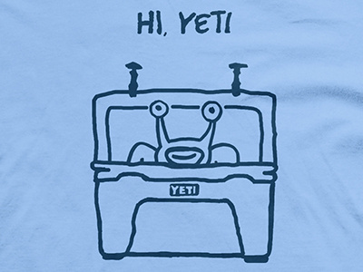 Hi Yeti Tshirt austin cooler hi texas tshirt yeti