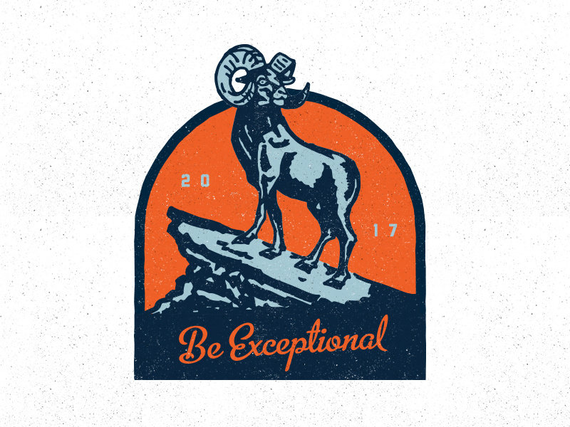 Be_exceptional by Michael Bergman on Dribbble