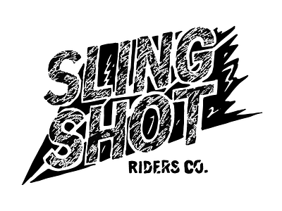 Slingshot Sports Apparel Sketch apparel design handlettering sketches typography
