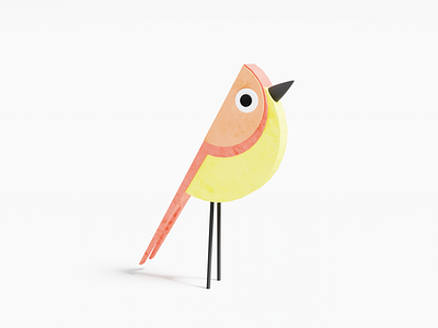 Bird 3d 3d art 3d artist illustration low poly