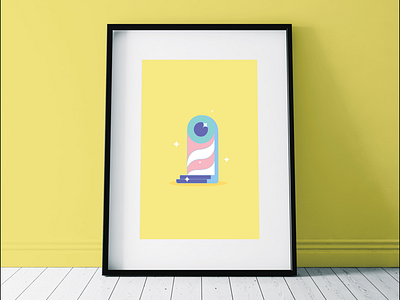 Big Brother adobe illustrator animated print art badge design design digital art dribbble eye flat gfxmob icondesign iconography illustration illustrator picture frame simply cool design supply and design vector visual communication yellow