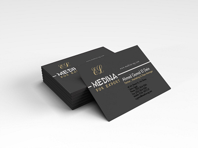 Medina card branding design