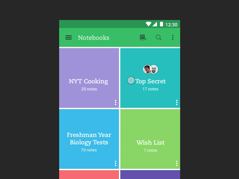 Android Notebooks Exploration android color gif