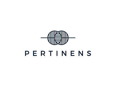 Logo Pertinens branding branding design graphic graphicdesign icon logo logo design logotype minimal